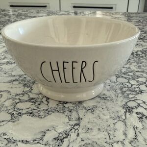Rae Dunn White 'Cheers' Bowl